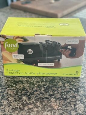 Food Network 2-Stage Electric Knife Sharpener
